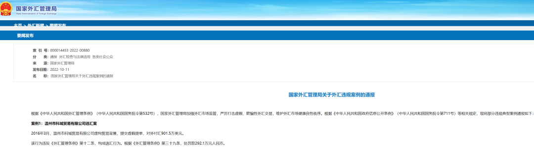 外汇局通报10起虚假、欺骗性外汇交易案例(图2)