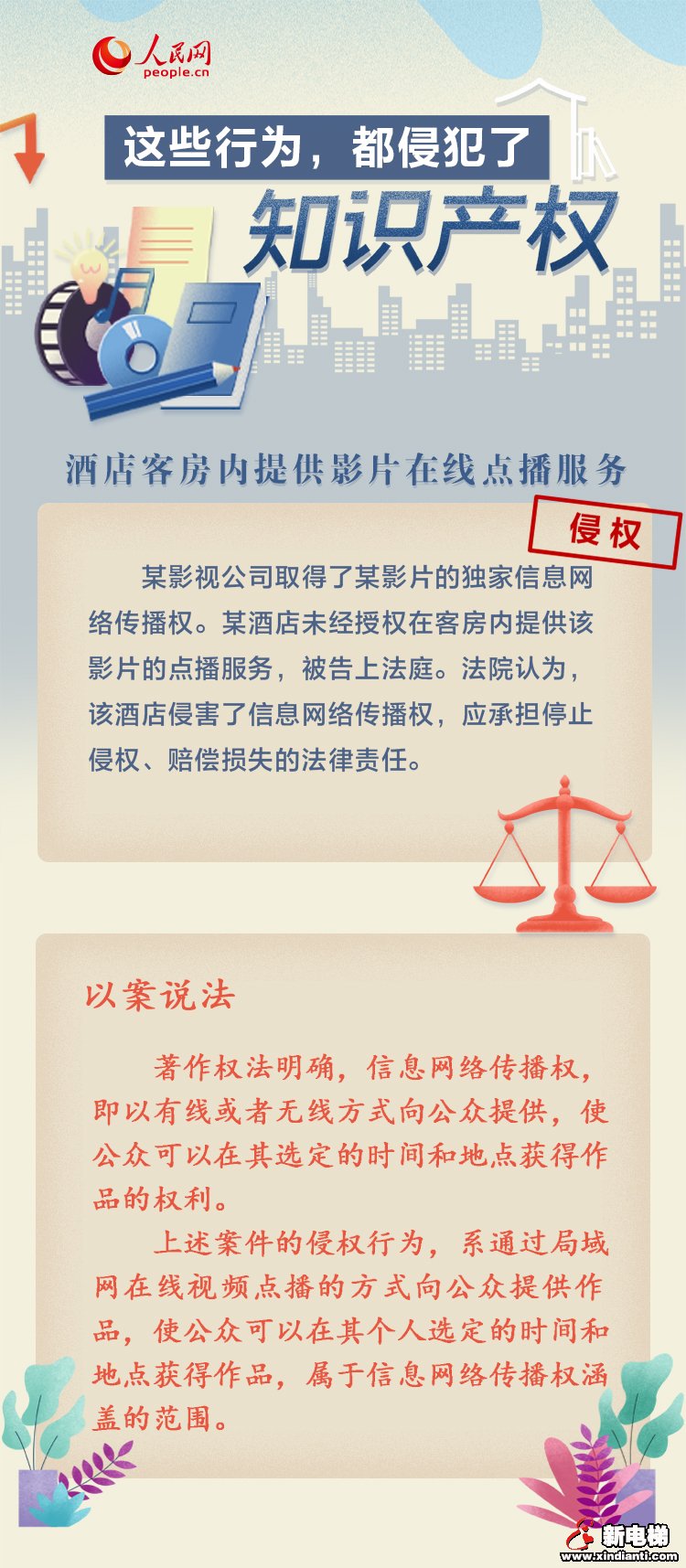 主播“想唱就唱”、短视频账号“搬运剪辑”影视剧盈利……这些行为，都侵犯了知识产权(图5)