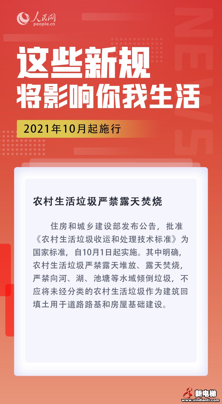 十月，这些新规将影响你我生活(图8)
