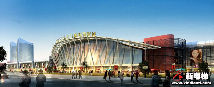 康力工程：重庆朝天门国际商贸城一期(图1)