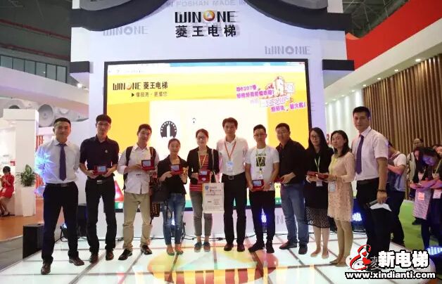 2016中国国际电梯展菱王电梯“功夫”元素分外吸睛(图11)