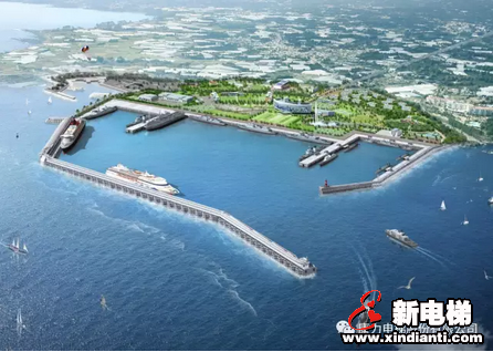 康力电梯中标韩国济州岛江汀港项目 — 18台超长超宽自动人行道(图1) 康力电梯中标韩国济州岛江汀港项目 — 18台超长超宽自动人行道(图1)