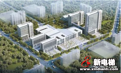 恒达富士电梯为重庆市渝北区人民医院（三甲）提供高品质电扶梯产品(图1)