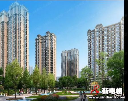 森赫电梯中标河北石家庄铂宫时代(图2)