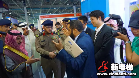 森赫电梯亮相2017沙特国际电梯展(图4)