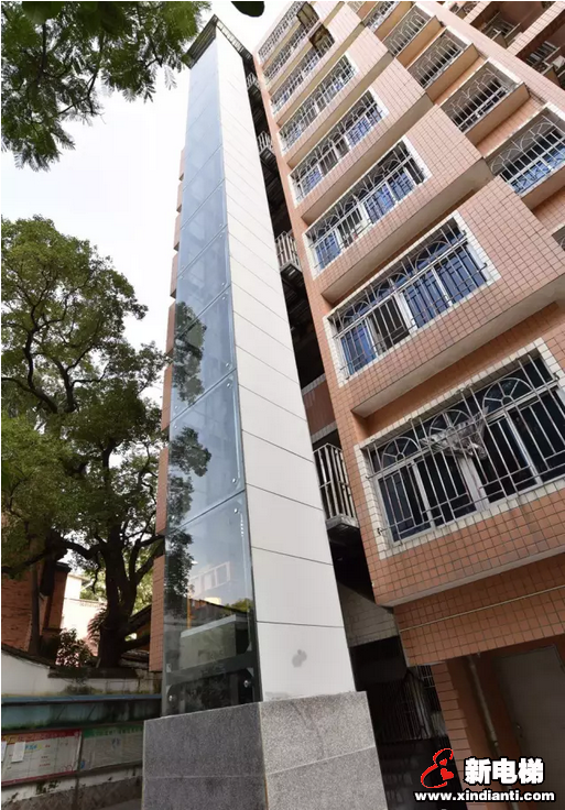 杭州政苑小区退休老干部莅临恒达富士电梯考察旧楼加装电梯项目(图6)