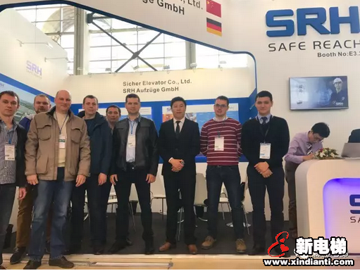 森赫电梯亮相2017俄罗斯国际电梯展(图1)
