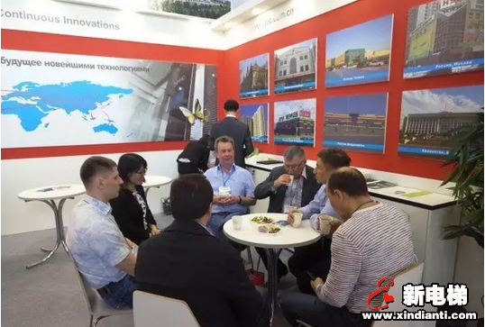 江南嘉捷电梯亮相“2017俄罗斯国际电梯展”(图2)