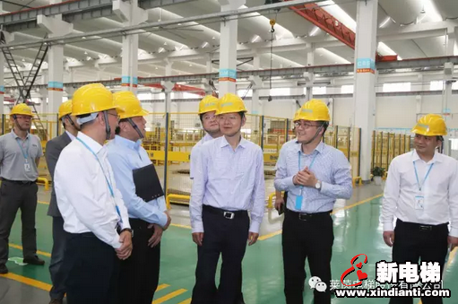 苏州市委市政府领导考察莱茵电梯(图4)