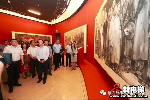 献礼香港回归祖国20周年 康力电梯协办“全国中国画作品展”在中国美术馆开展(图3) 献礼香港回归祖国20周年 康力电梯协办“全国中国画作品展”在中国美术馆开展(图3)