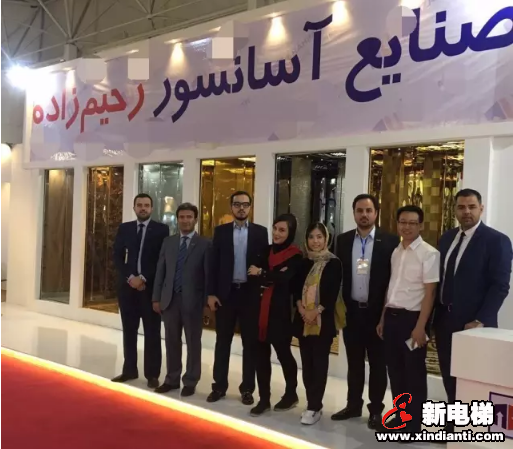 森赫电梯亮相2017伊朗国际电梯展(图3)