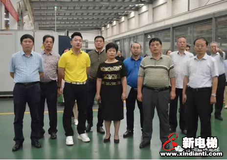 铜仁市市委常委、副市长率考察团一行莅临江南嘉捷电梯考察指导(图4) 铜仁市市委常委、副市长率考察团一行莅临江南嘉捷电梯考察指导(图4)