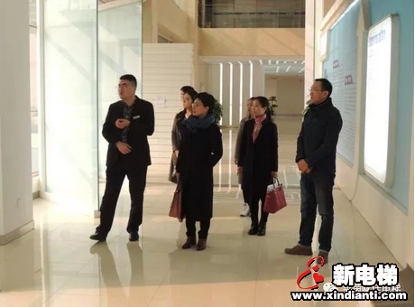 热烈欢迎省质监局孙主任一行莅临公司调研(图1)