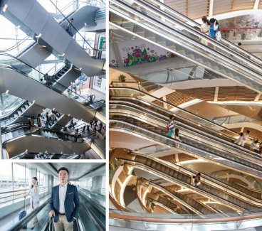 民族品牌巨龙电梯揭牌并获首单(图5)