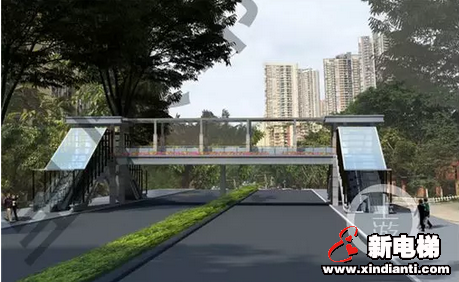 让城市生活更美好 康力电梯服务国内外多座人行天桥(图2)