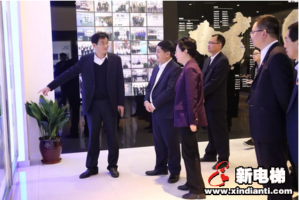 嘉兴市委常委、嘉善县委书记许晴调研康力电梯(图2)