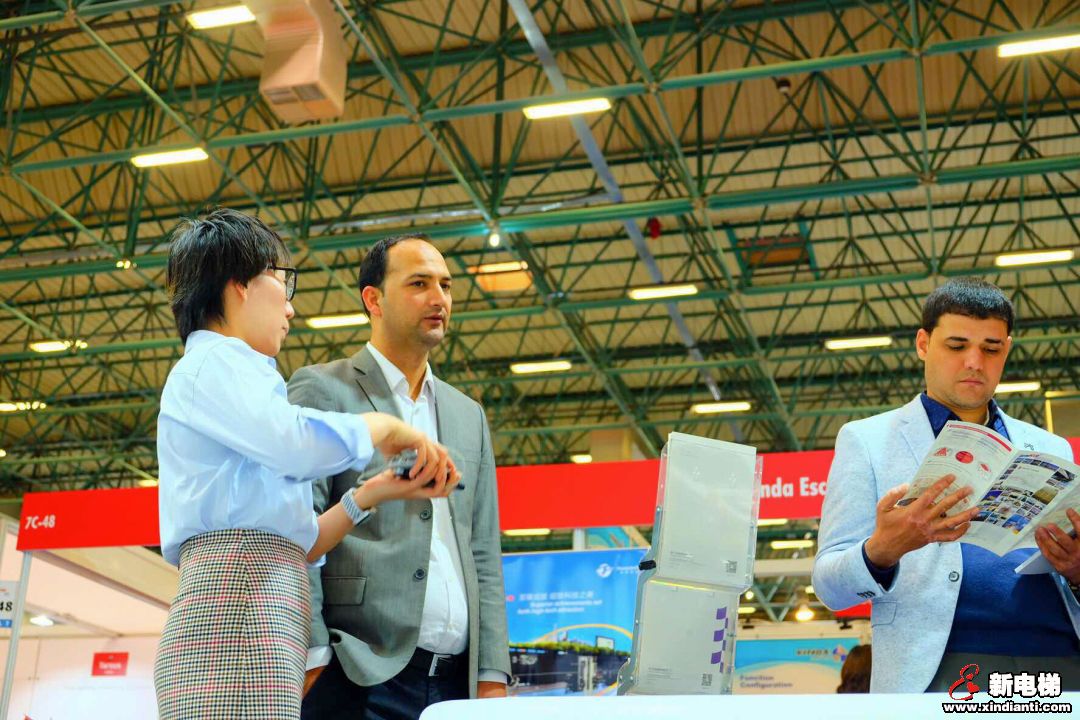 巨龙出海，亮相土耳其---巨龙电梯参加2019’伊斯坦布尔国际电梯展览会(图8)