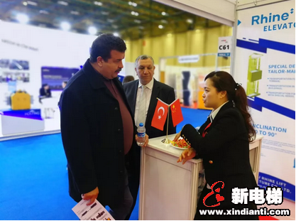 莱茵电梯亮相2019土耳其电梯展(图3)