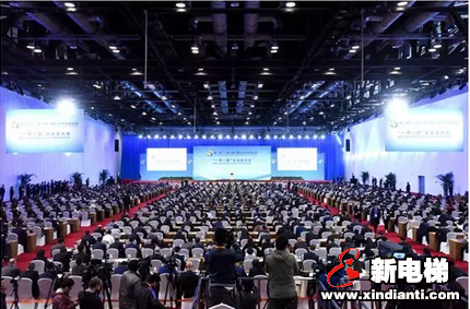 中国国际商会副会长、康力电梯董事长王友林出席2019年“一带一路”企业家大会(图3) 中国国际商会副会长、康力电梯董事长王友林出席2019年“一带一路”企业家大会(图3)