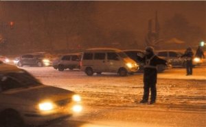 吉林省遭遇大到暴雪 逾九成中小学已经停课