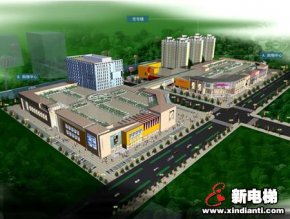 康力电梯经典工程展示-欧蓓莎国际购物中心