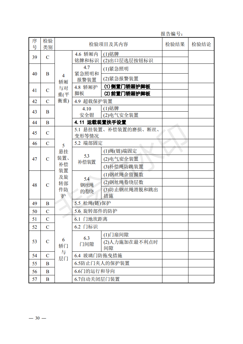 总局:电梯监督检验和定期检验规则3号修改单来了(图29) 《电梯监督检验和定期检验规则——曳引与强制驱动电梯》(TSG T7001—2009)第3号修改单(征求意见稿)