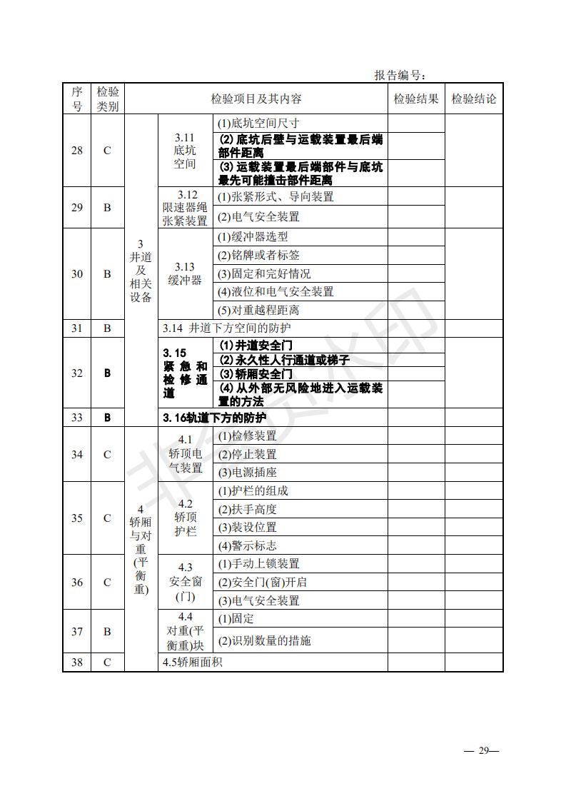 总局:电梯监督检验和定期检验规则3号修改单来了(图28) 《电梯监督检验和定期检验规则——曳引与强制驱动电梯》(TSG T7001—2009)第3号修改单(征求意见稿)