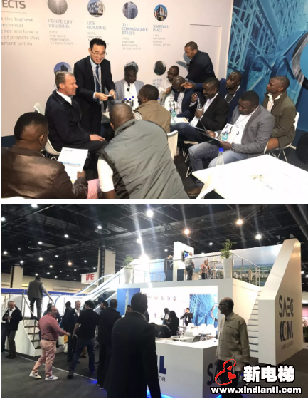 “中国质造”闪耀彩虹之国 康力电梯参加2019南非电梯展(图3)