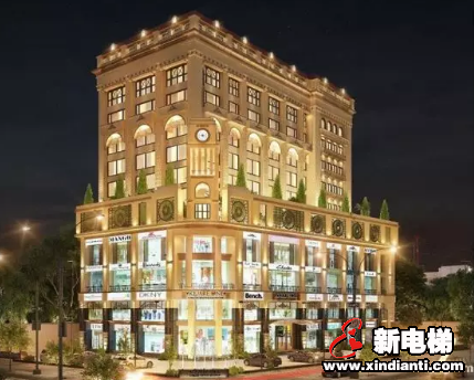 恒达富士包揽南浔新兴核心商圈地标——正一广场所有电梯项目(图9)