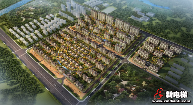 经典项目丨171台恒达富士高品质电梯闪耀山东莱阳“和兴缘” 大型高端住宅项目(图1)