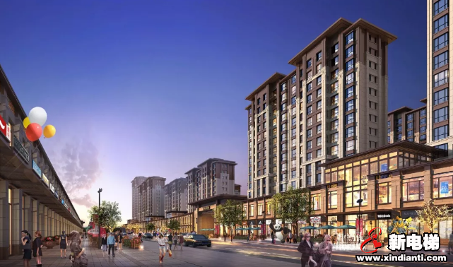 经典项目丨171台恒达富士高品质电梯闪耀山东莱阳“和兴缘” 大型高端住宅项目(图3)