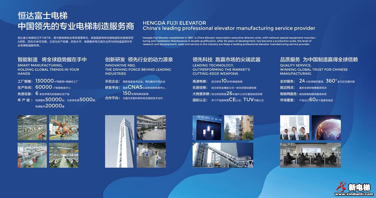 恒达富士电梯荣膺2019年中国电梯制造商前十强殊荣(图3)