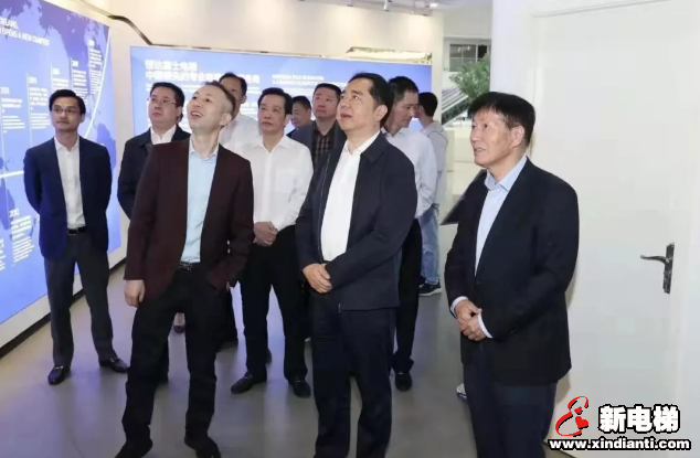 恒达富士电梯迎湖州市市委书记马晓晖一行领导莅临调研指导(图3)