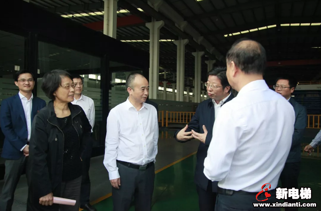 森赫电梯迎湖州市委副书记、市长钱三雄一行莅临考察调研(图3)