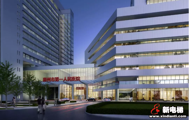 森赫电梯助力广东省惠州市第一人民医院(图2)