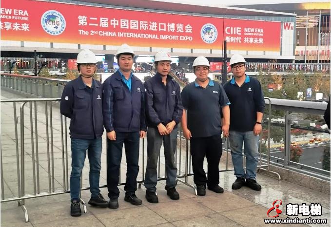 第二届进博会又拉开大幕，蒂森克虏伯电梯肩负重任全力保障展会期间设备的安全运行(图7)