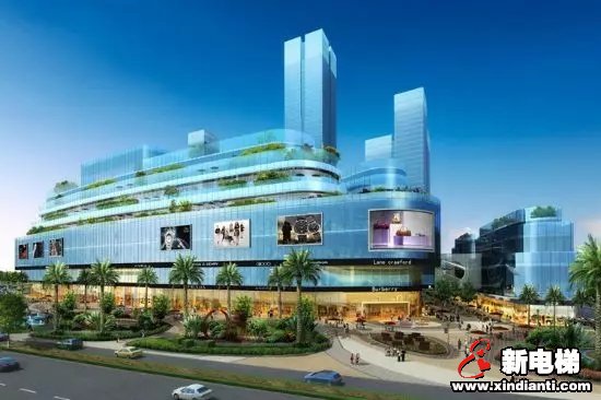 再度携手恒大,坐标广西南宁,上海三菱赢得300米高度商业新地标订单(图3) 再度携手恒大,坐标广西南宁,上海三菱赢得300米高度商业新地标订单(图3)