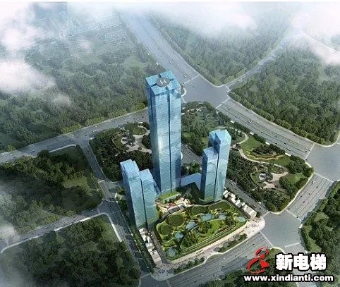 再度携手恒大,坐标广西南宁,上海三菱赢得300米高度商业新地标订单(图4) 再度携手恒大,坐标广西南宁,上海三菱赢得300米高度商业新地标订单(图4)