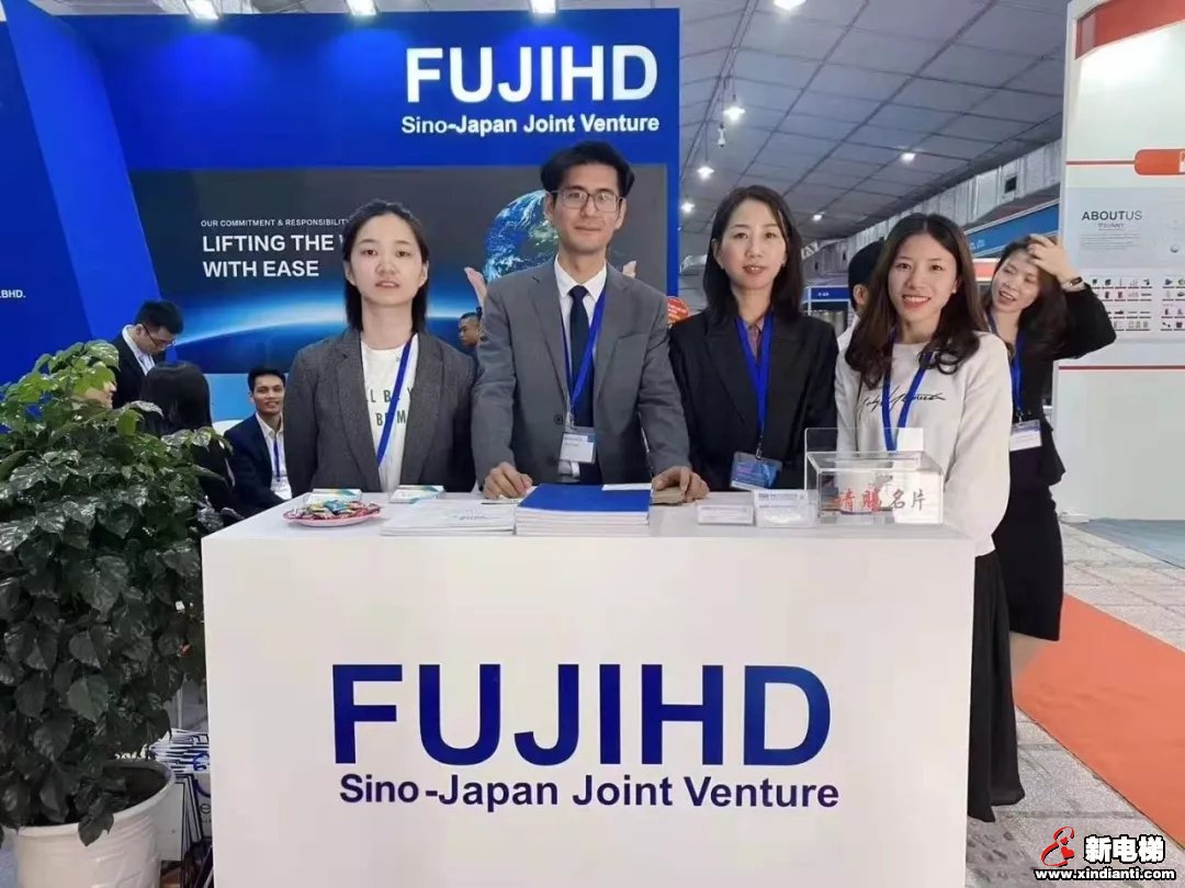 恒达富士电梯精彩亮相越南国际电梯展览会(图2)