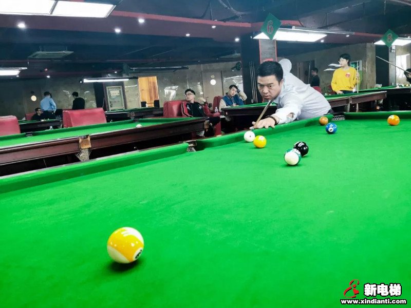 巨龙电梯荣获2019年“一球成名”台球团体积分赛冠军 尽显职工风采(图4)