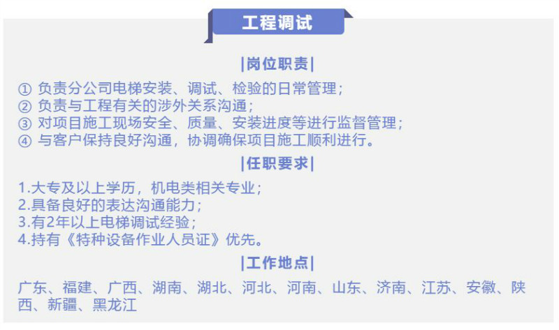 招贤纳士|森赫电梯，“职”等你来！(图6)