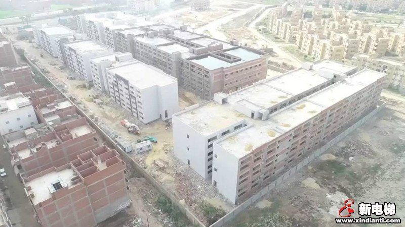 恒达富士电梯经典工程︱埃及西部省第一大城市马哈拉“工厂城”项目(图1)