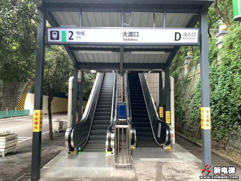 看蒂森克虏伯电梯如何将老旧自动扶梯华丽变身(图1)