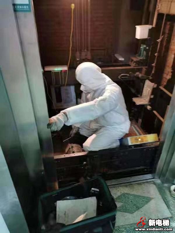 非常时期,电梯人也是最美逆行者(图2) 非常时期,电梯人也是最美逆行者(图2)