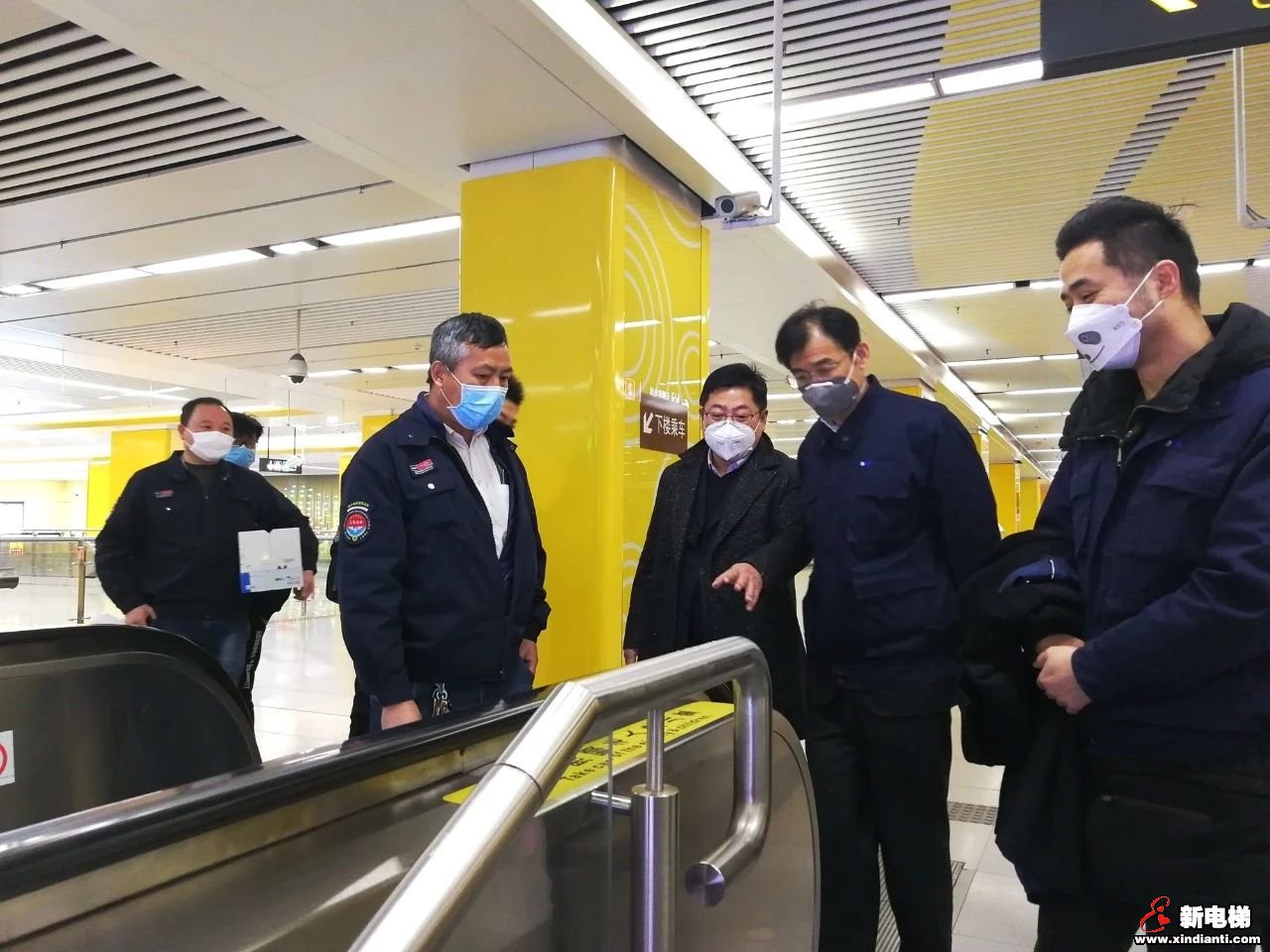 康力电梯董事长王友林亲临一线慰问苏州地铁维保团队(图3)