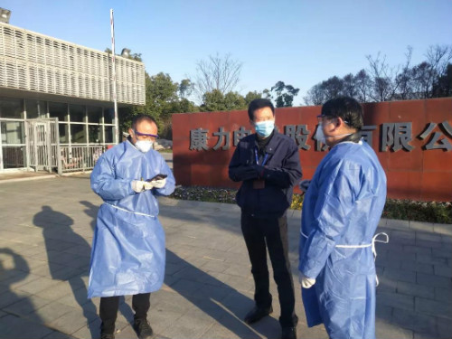 认真防疫，努力工作，康力人防疫工作两手抓(图3)