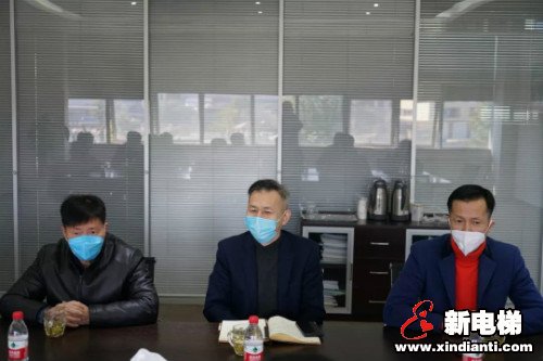 南浔区委副书记温建飞莅临恒富集团调研疫情防控形势下复工情况(图3)