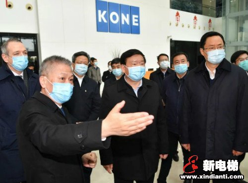 江苏省委书记娄勤俭视察通力电梯昆山工业园复工复产情况(图1) 江苏省委书记娄勤俭视察通力电梯昆山工业园复工复产情况(图1)