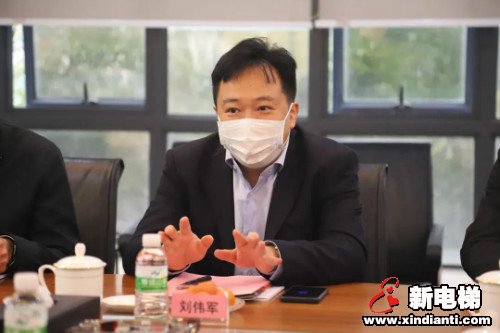 佛山市贸促会、佛山市中级人民法院联合调研组到菱王电梯调研指导(图3)