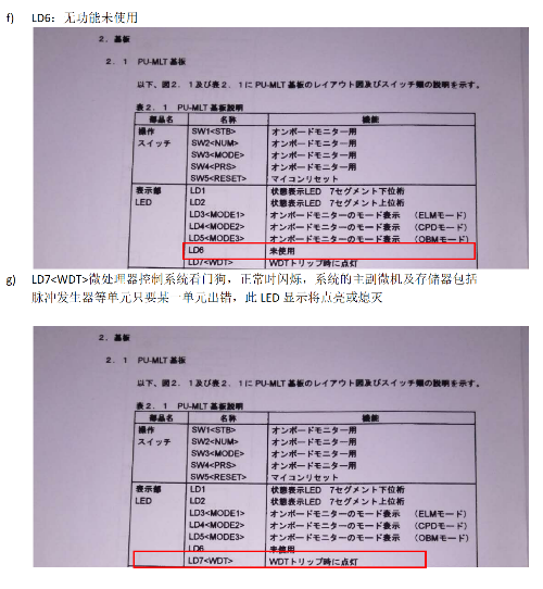 东芝CV320电梯PU-MLT主板界面的描述(图5)